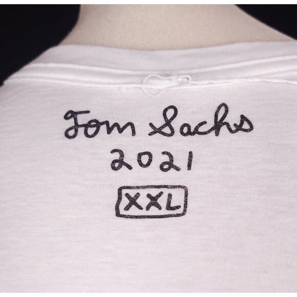 Tom Sachs X Nike Ten Bullets T-Shirt Size XXL 2XL Mens White - Picture 9 of 11
